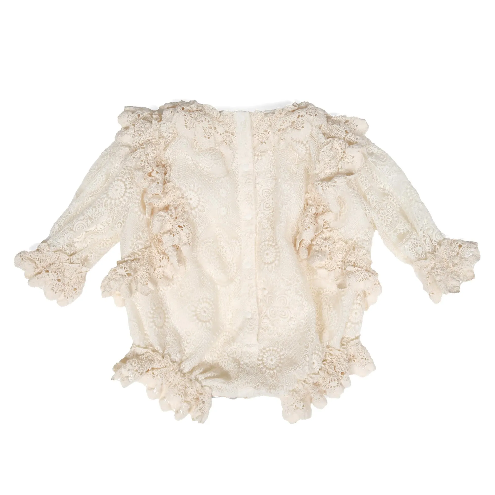 AELA RUFFLED ROMPER