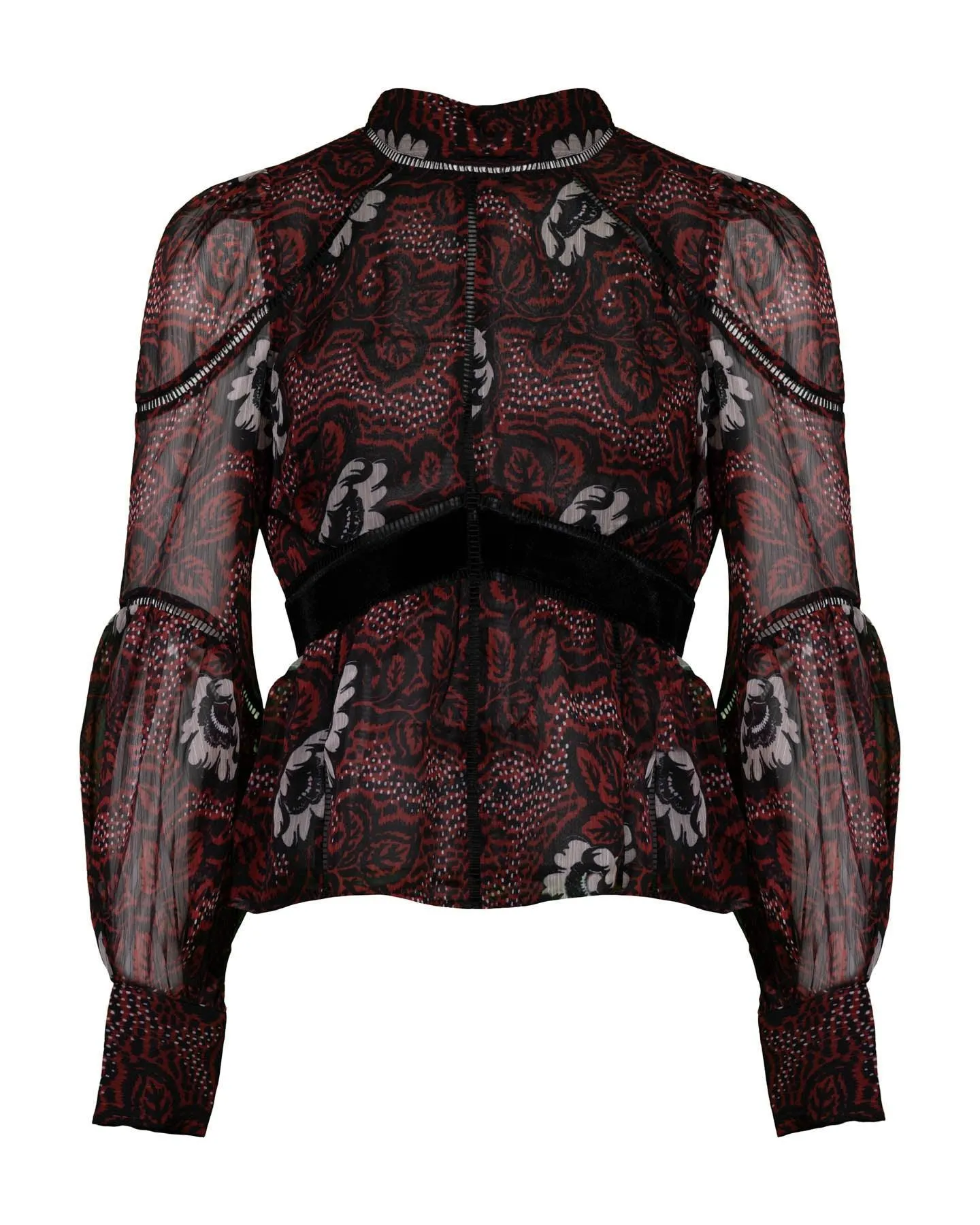 Alexxei Print Top