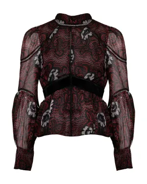 Alexxei Print Top
