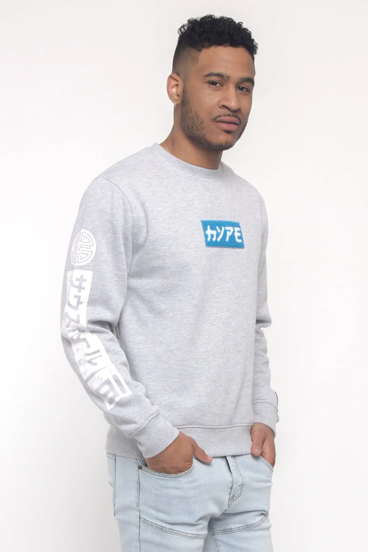 Applique Patch Hype Crewneck