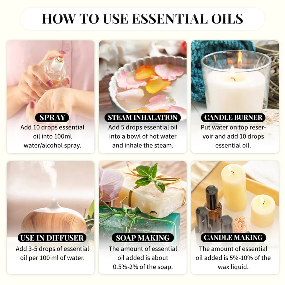 Aromatherapy Relaxing Essential Oils