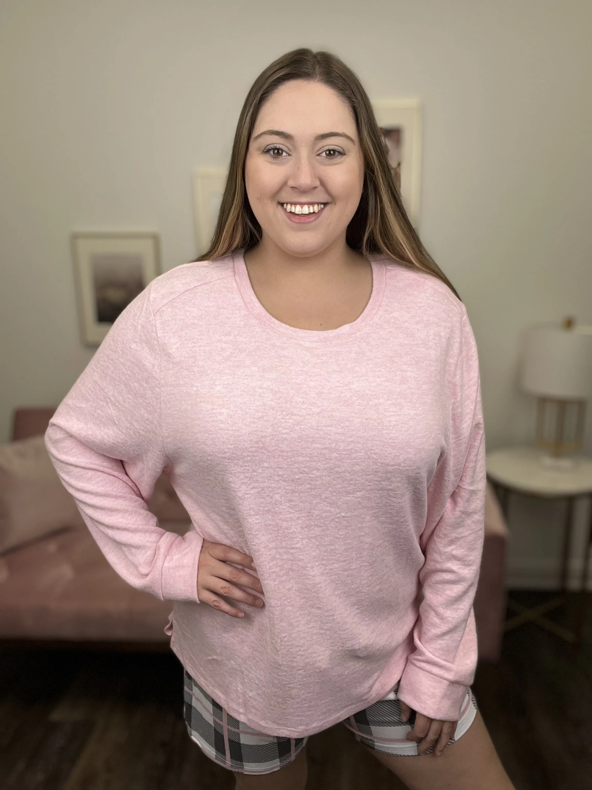 Bet On Us Long Sleeve Lounge Top * Final Sale*