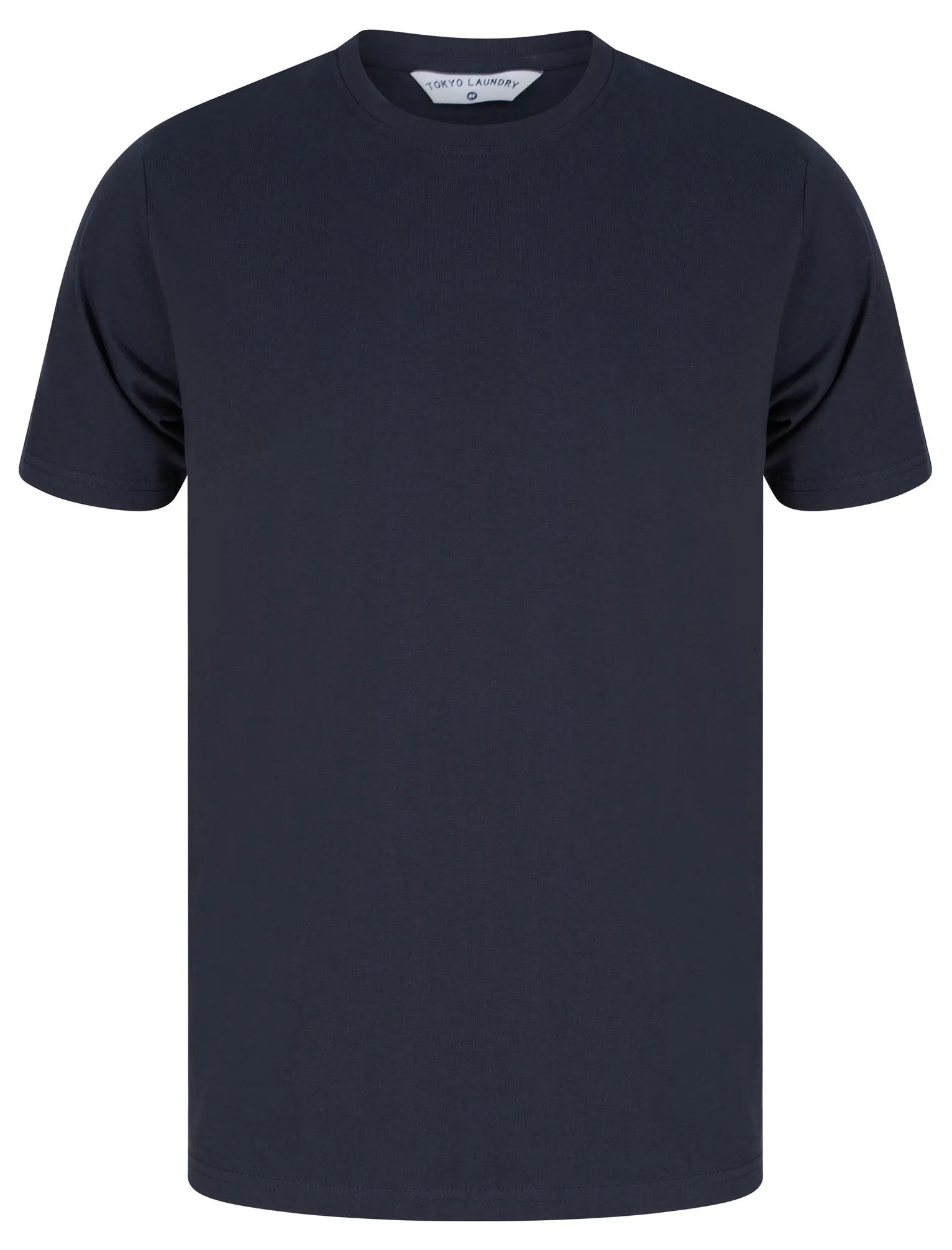 Bilton (5 Pack) Cotton Jersey Basic T-Shirt Set In Red / Navy / Grey Marl / White / Angel Falls Blue - Tokyo Laundry