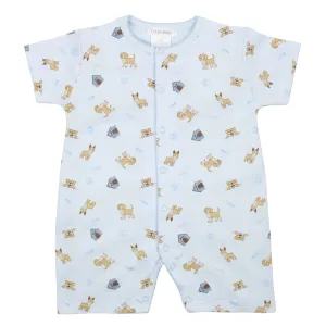 Cute Puppies Printed Romper | Baby Boy