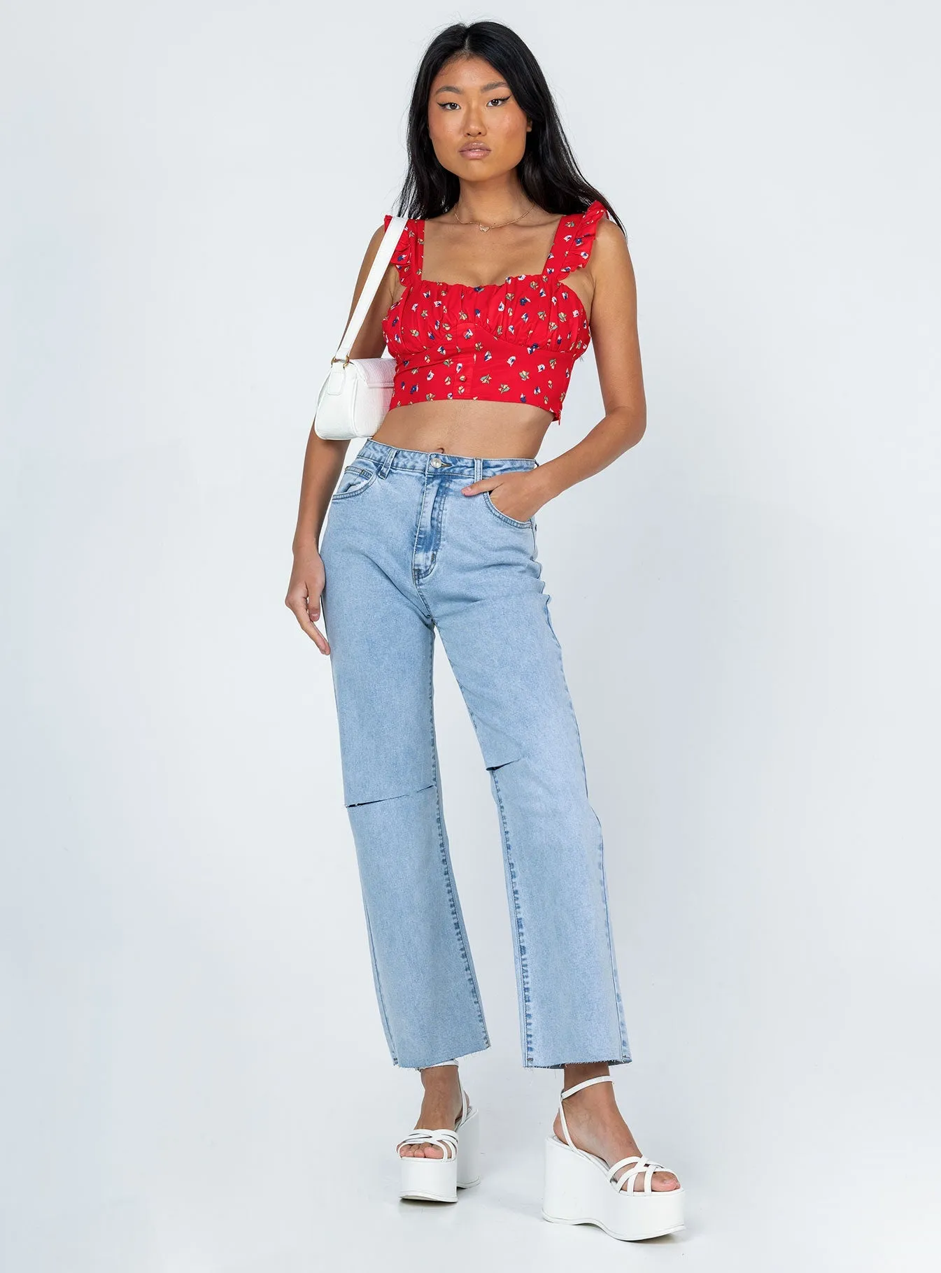 Daysia Lightwash Denim Jeans