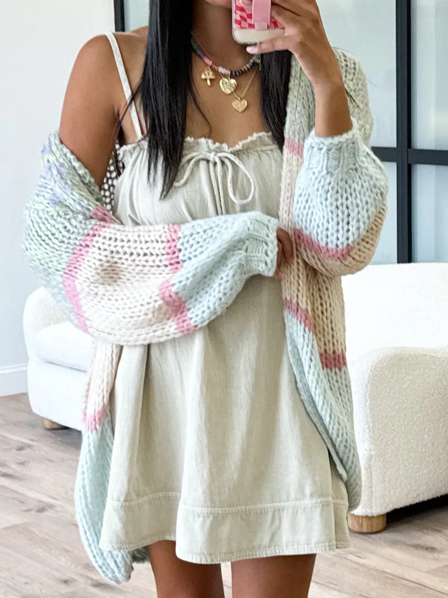 Dream In Color Cardigan | Meadow |  Plus Available | RESTOCK