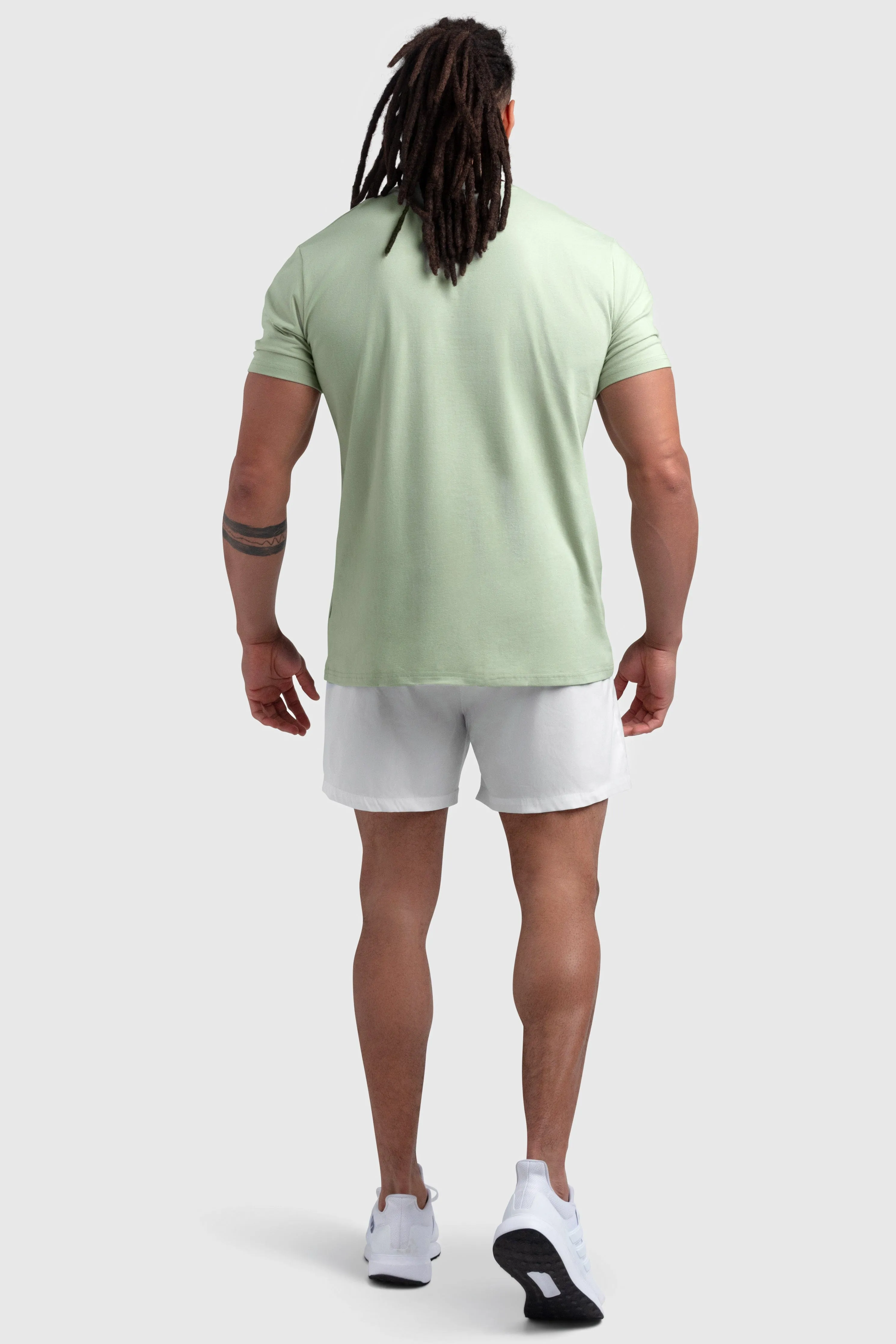 Essential Regular Fit Tee - Sage Green