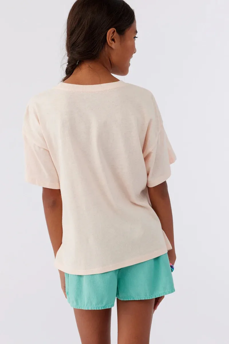 Girls Shirt O'Neill Kids Boxy Cut Lucky Butterfly