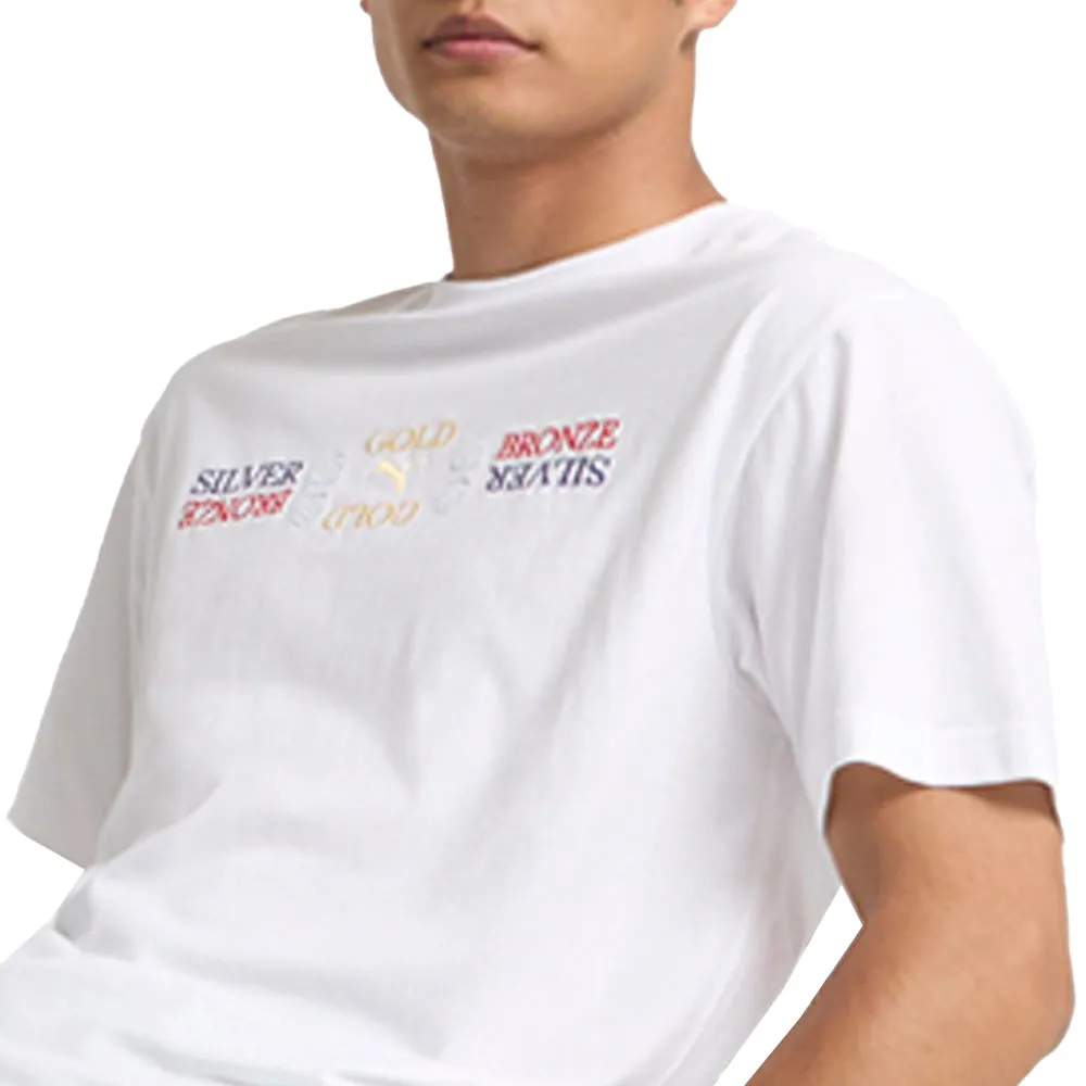 Graphics Winning Crew Neck Short Sleeve T-Shirt