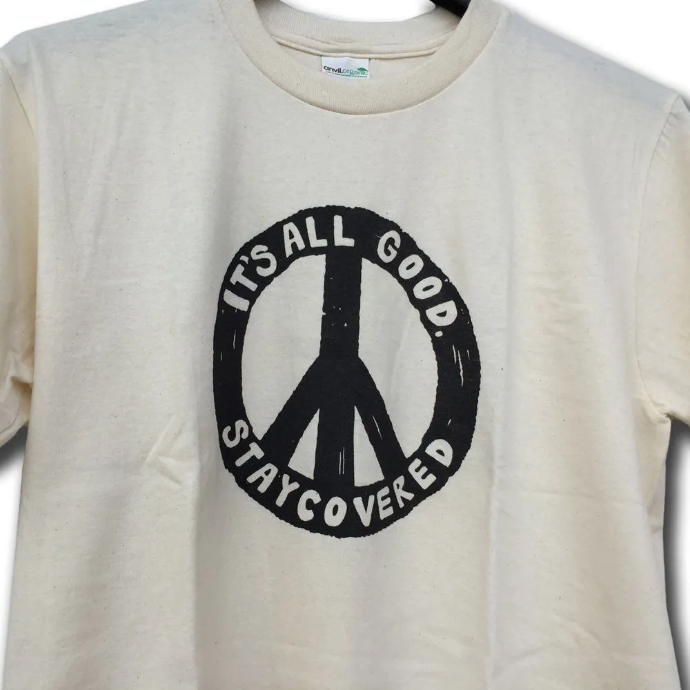 Its All Good Organic USA Made T-Shirt - Natural