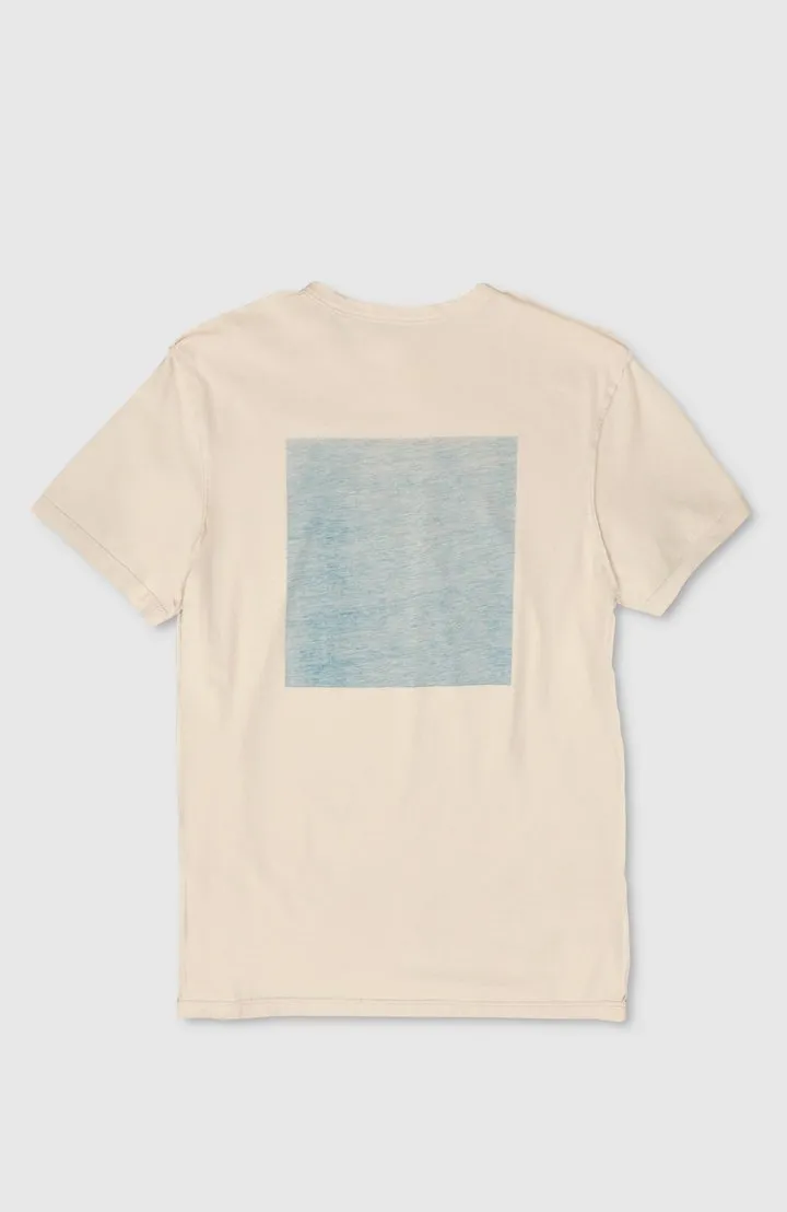 Jason Scott | Reversed Seam Blue Square Tee