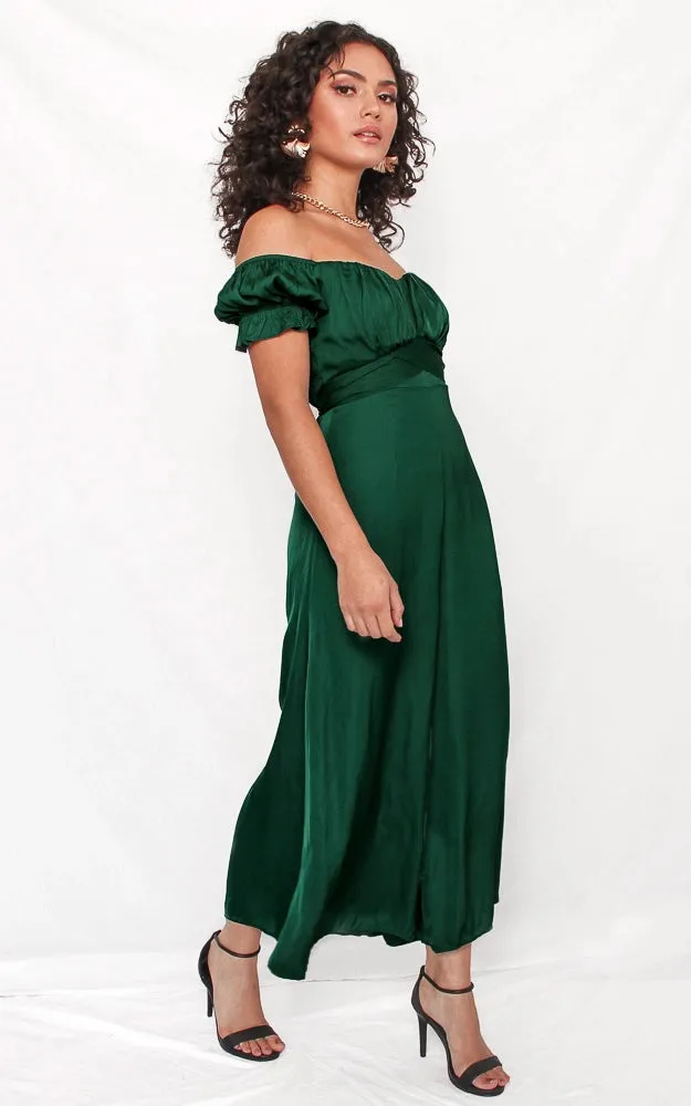 Jolene Jumpsuit - Emerald