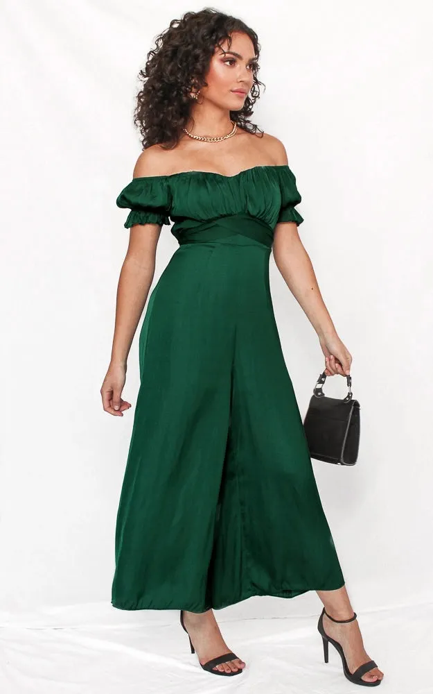 Jolene Jumpsuit - Emerald