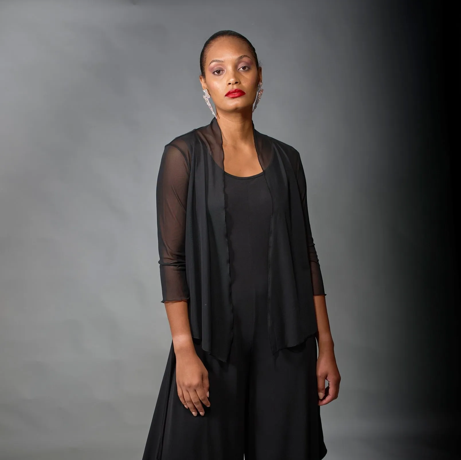 Kozan, Mesh, Melanie Jacket in black