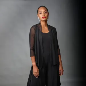Kozan, Mesh, Melanie Jacket in black