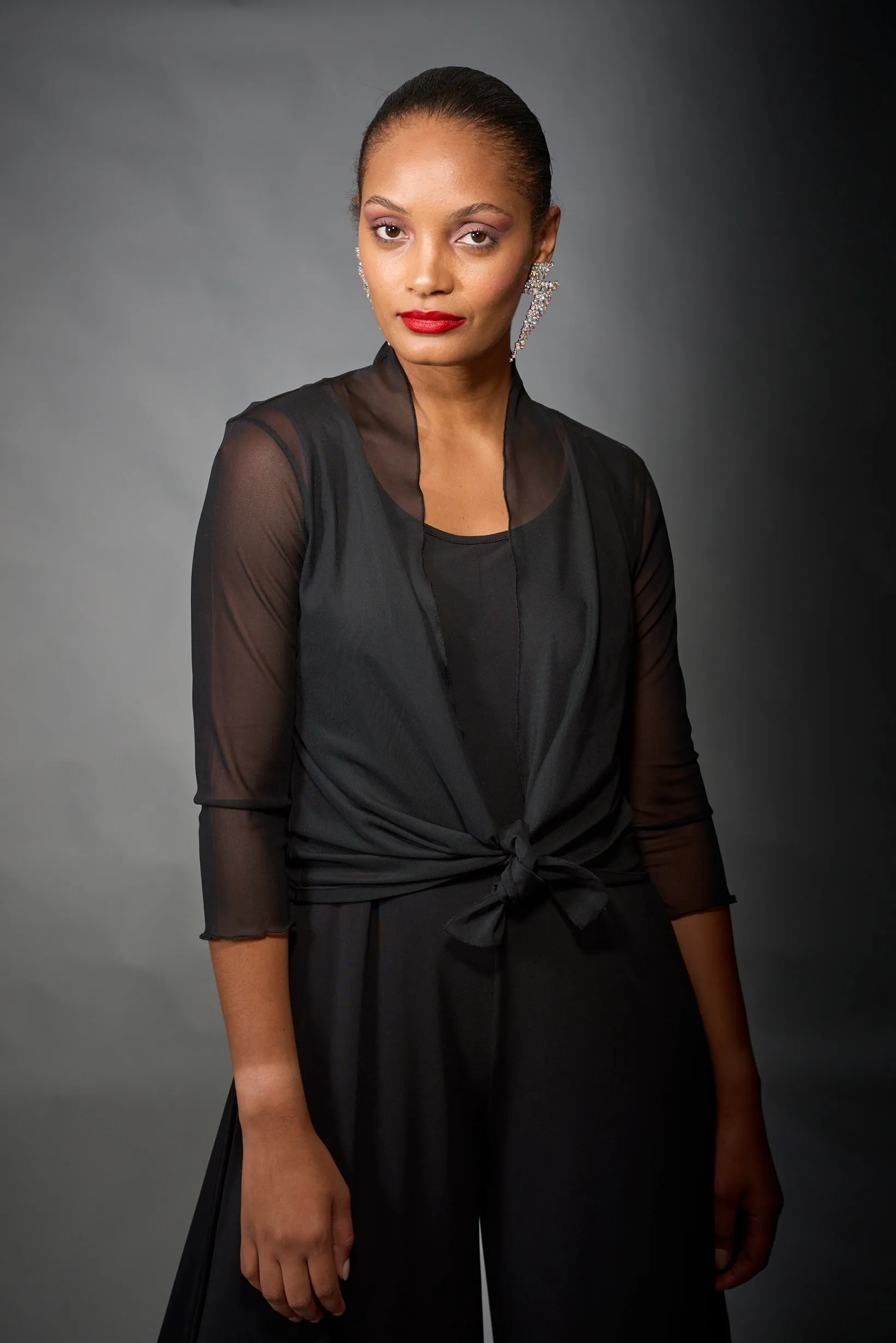 Kozan, Mesh, Melanie Jacket in black