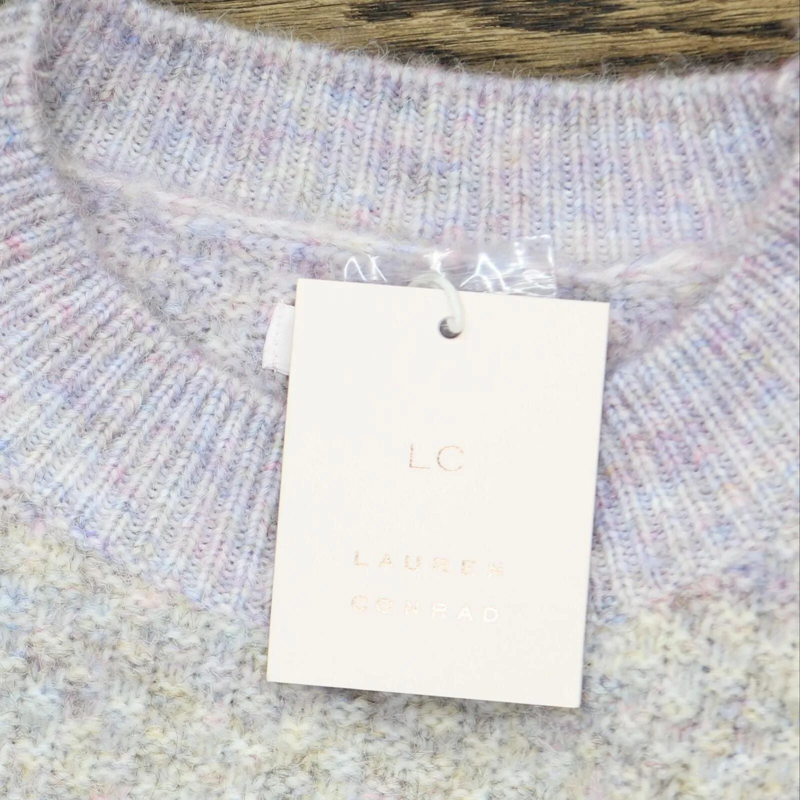 Lc Lauren Conrad Women's Cable-Knit Mockneck Sweater WL23S014RN