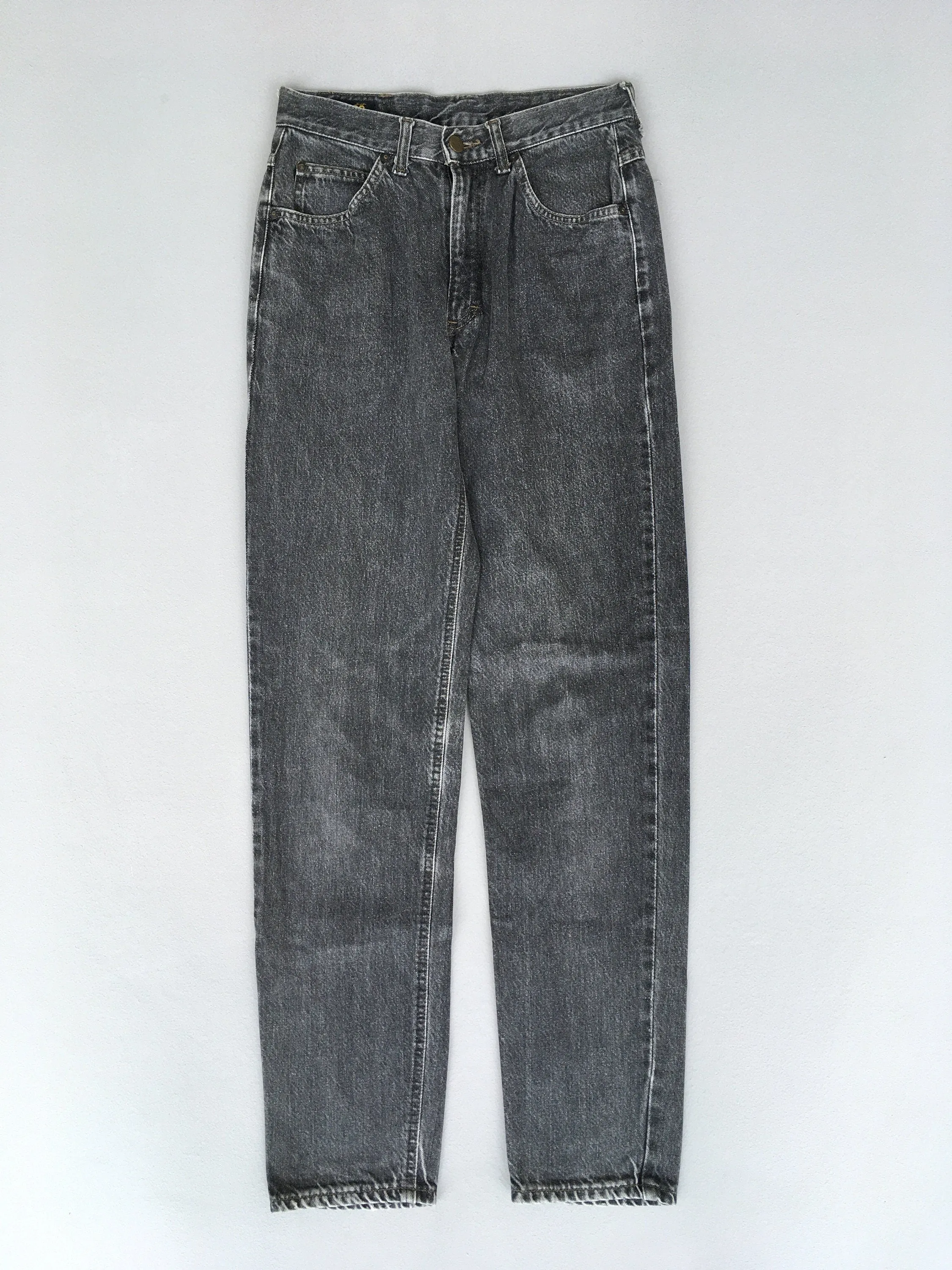 Lee Riders Ash Gray Stone Washed Jeans Size 26x30.5