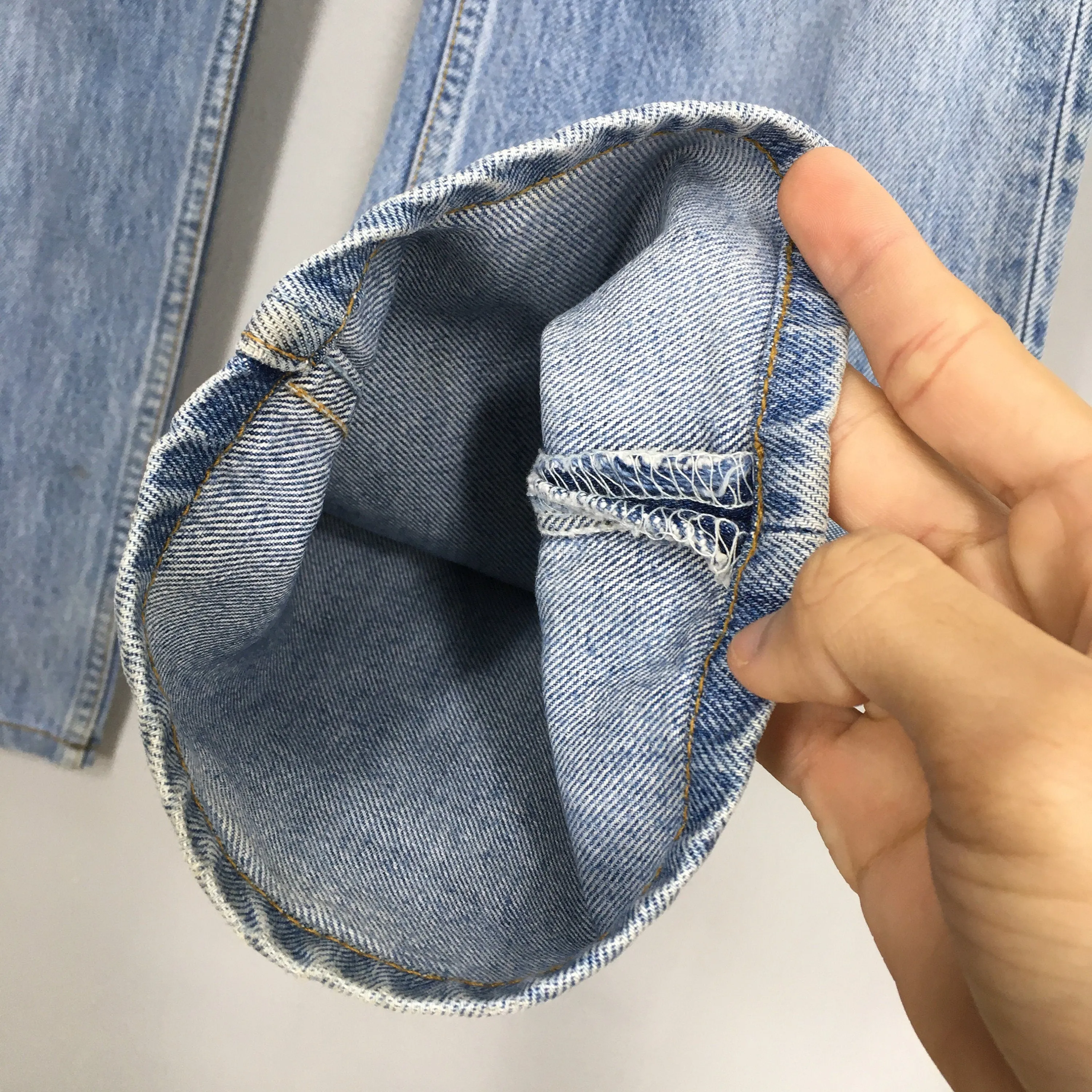 Levi's 501 Faded Blue Jeans Dirty Denim Size 31x31