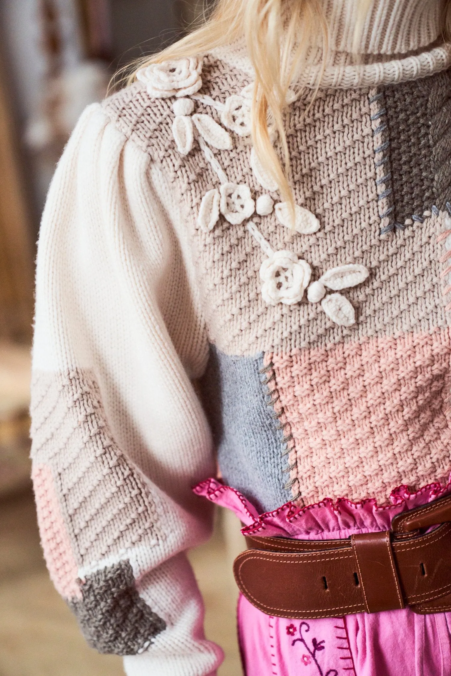 Loveshackfancy Allan Pullover Sweater