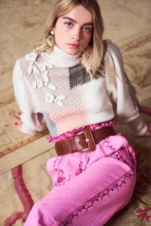 Loveshackfancy Allan Pullover Sweater