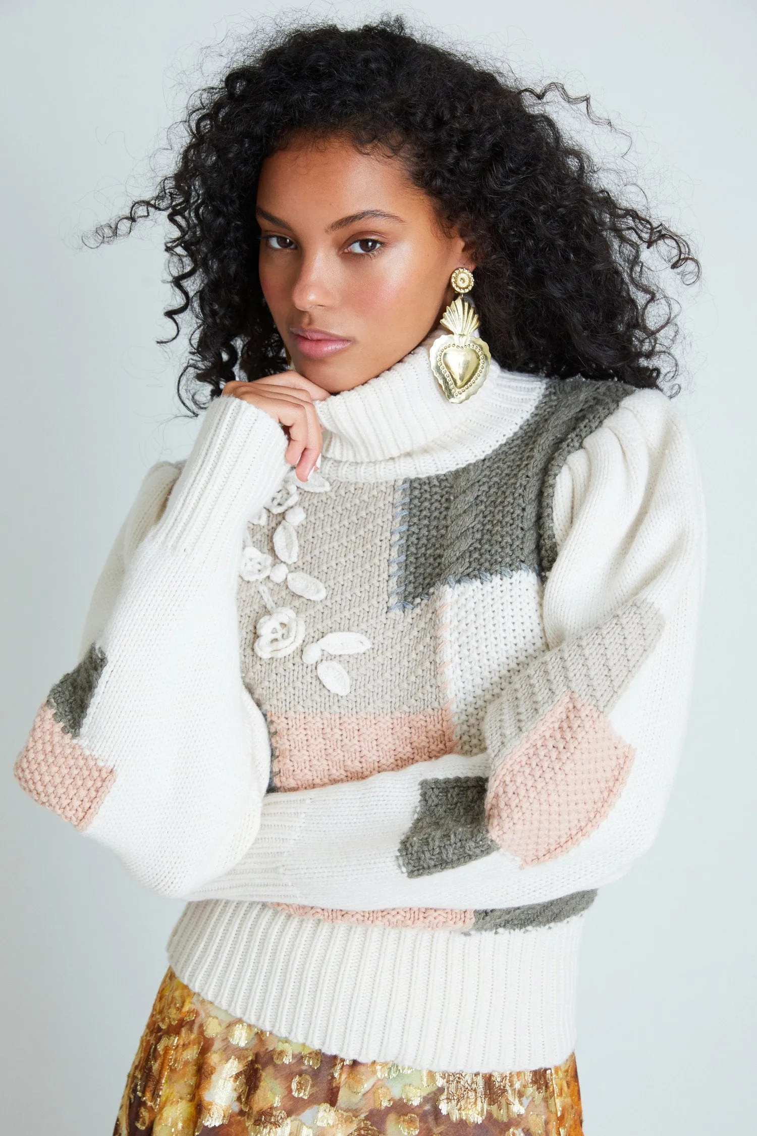 Loveshackfancy Allan Pullover Sweater