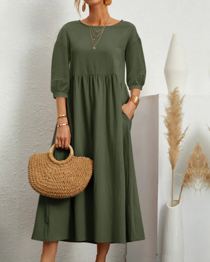 Maeve | Charming Linen Dress