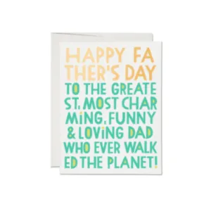 Most Charming Dad Card