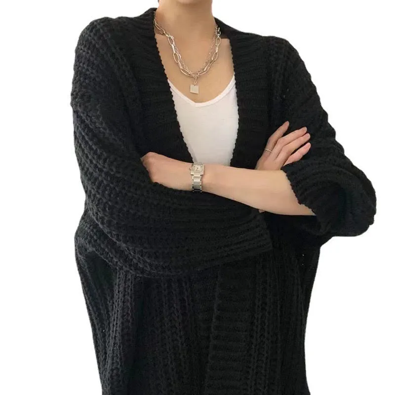 Oversized Women Cardigan, Long Knitted Sweater, Sweater, Autumn Coat, Autumn / Winter Jacket