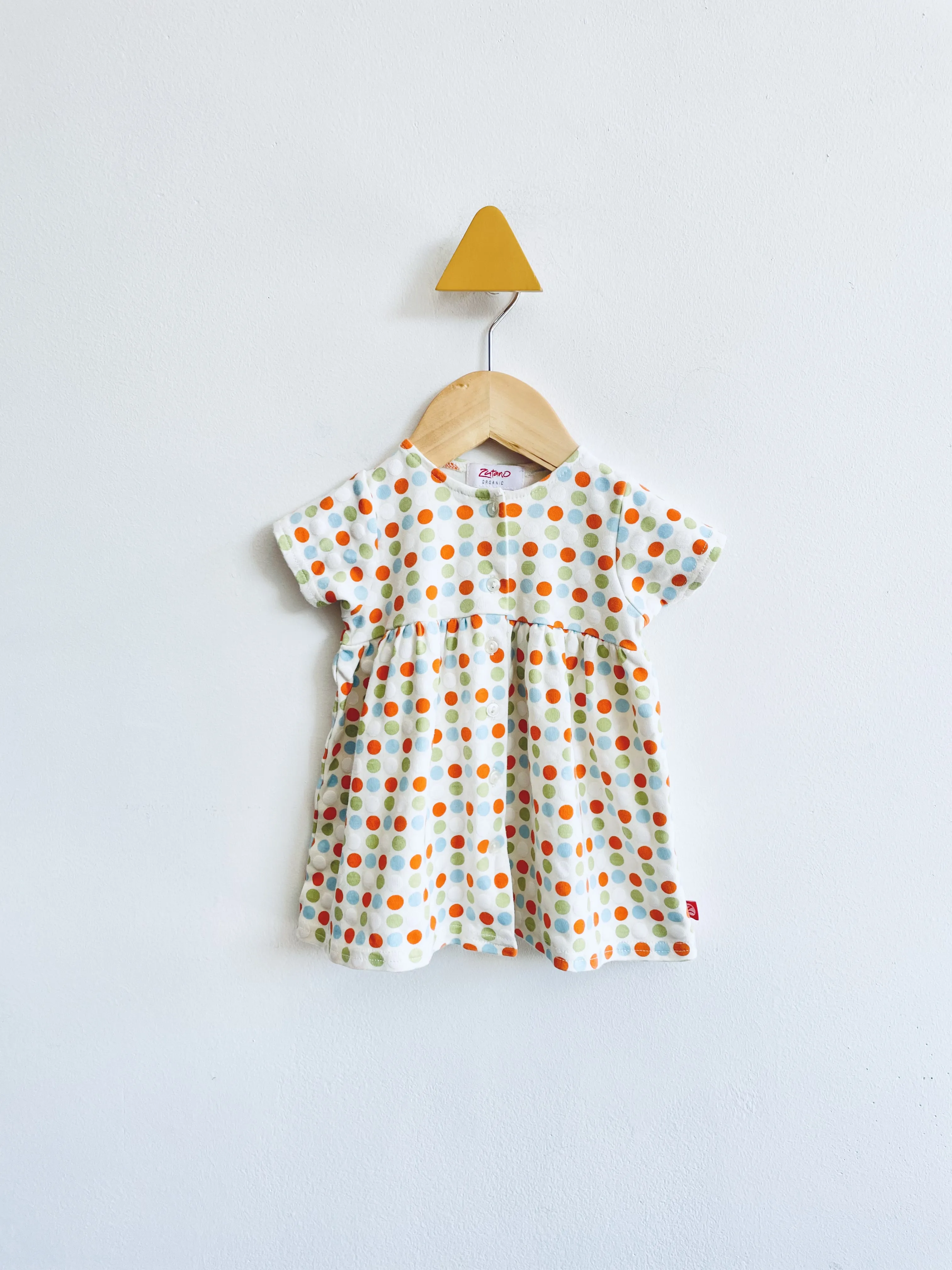Polka Dot Dress // 0-6M