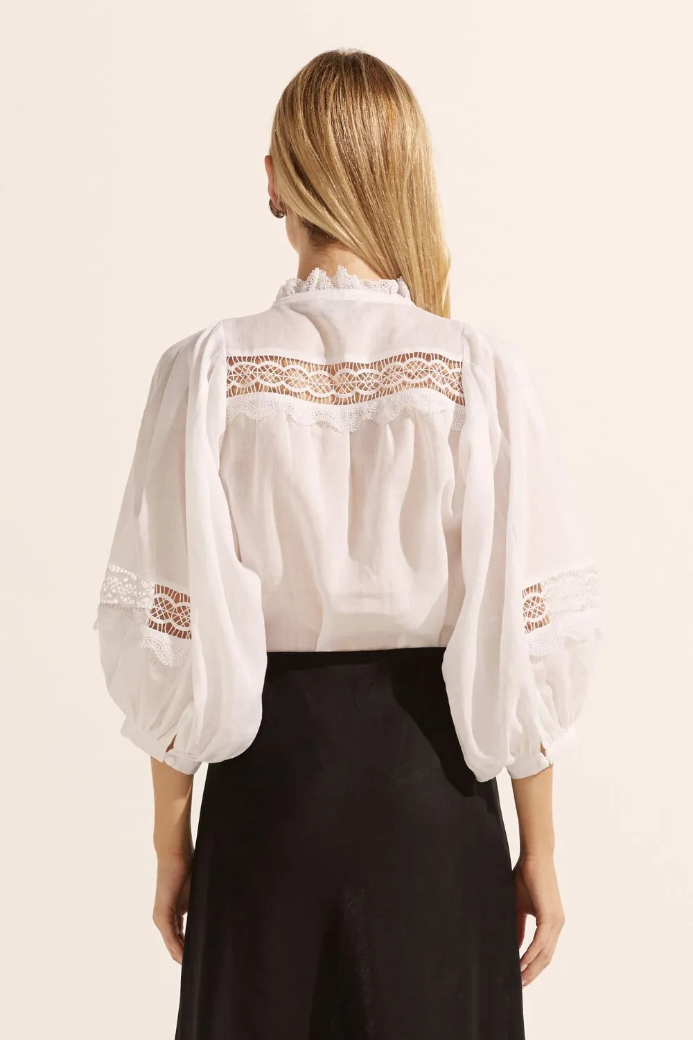 Quell Top in Porcelain