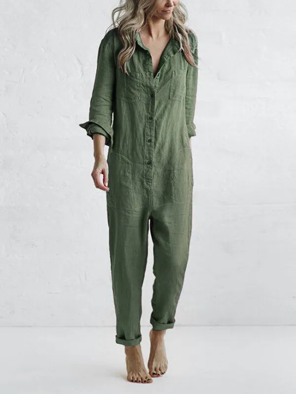 SOFIA - LONG SLEEVED JUMPSUIT
