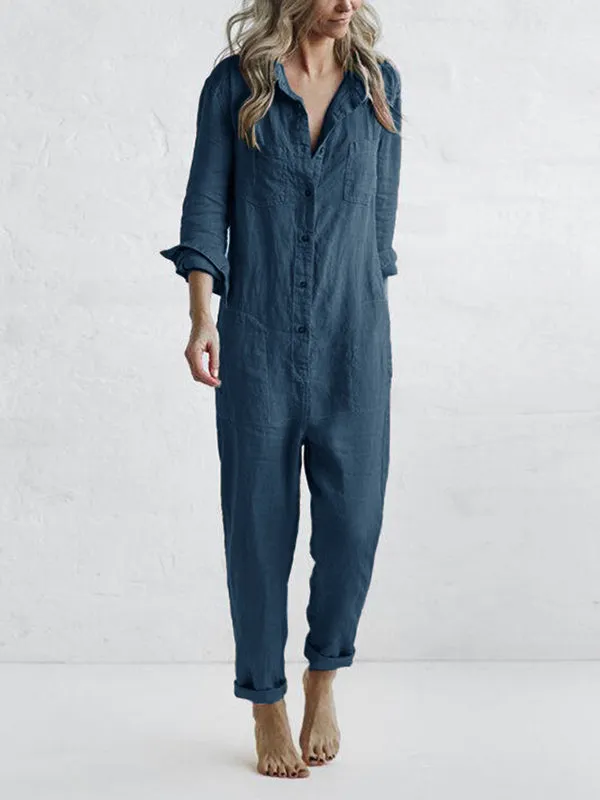 SOFIA - LONG SLEEVED JUMPSUIT