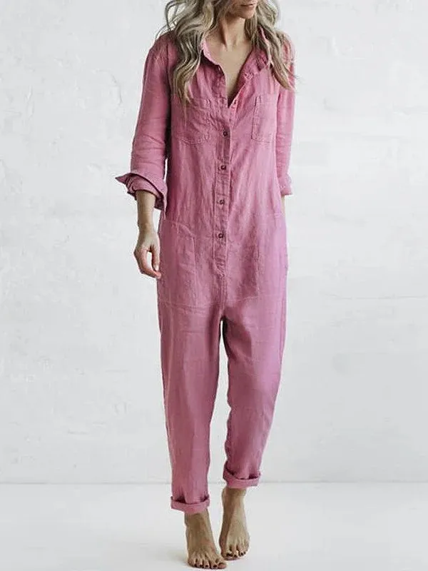 SOFIA - LONG SLEEVED JUMPSUIT