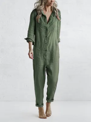 SOFIA - LONG SLEEVED JUMPSUIT