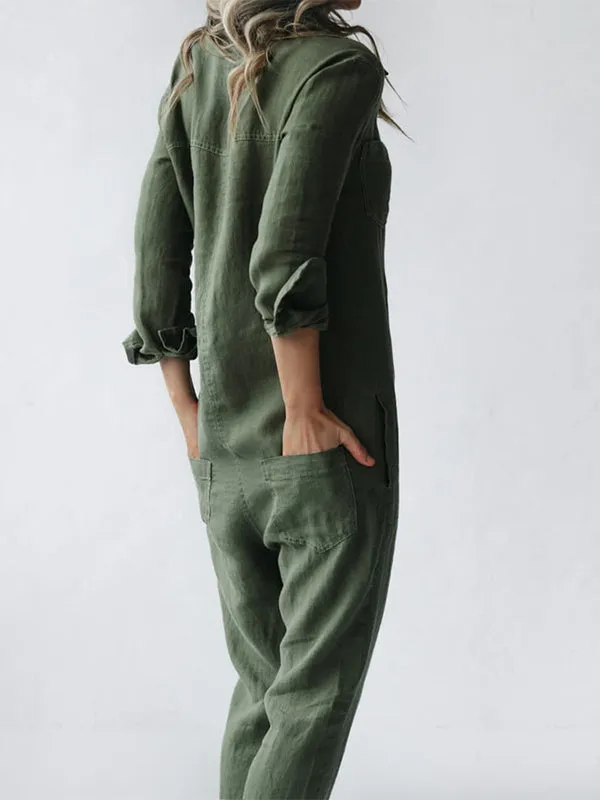 SOFIA - LONG SLEEVED JUMPSUIT