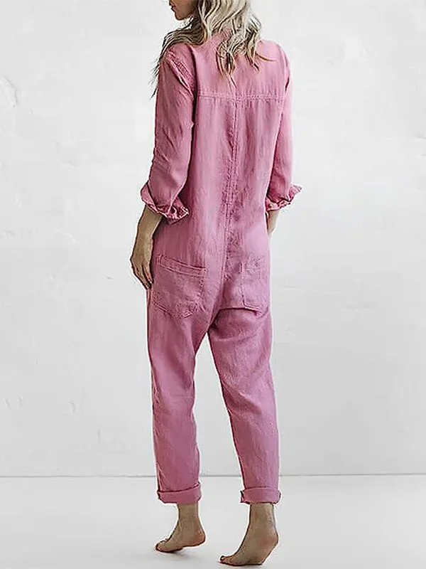 SOFIA - LONG SLEEVED JUMPSUIT