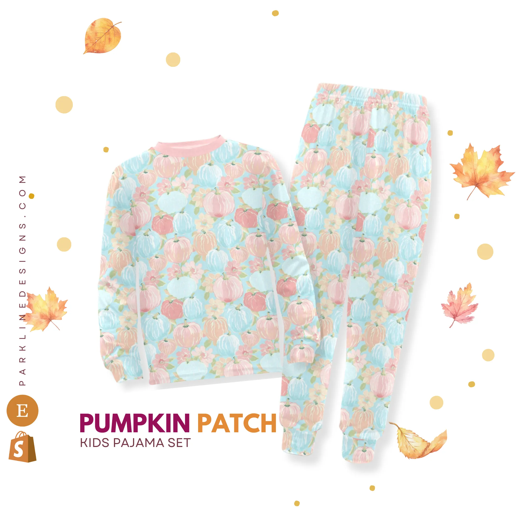 Spanish Sun | Autumn Pajama Set for Boys  | Whimsical & Cozy Sleepwear for Kids