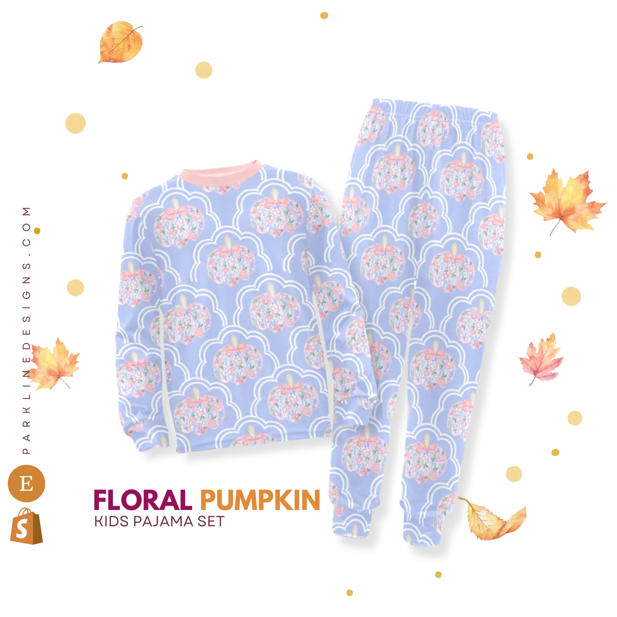 Spanish Sun | Autumn Pajama Set for Boys  | Whimsical & Cozy Sleepwear for Kids