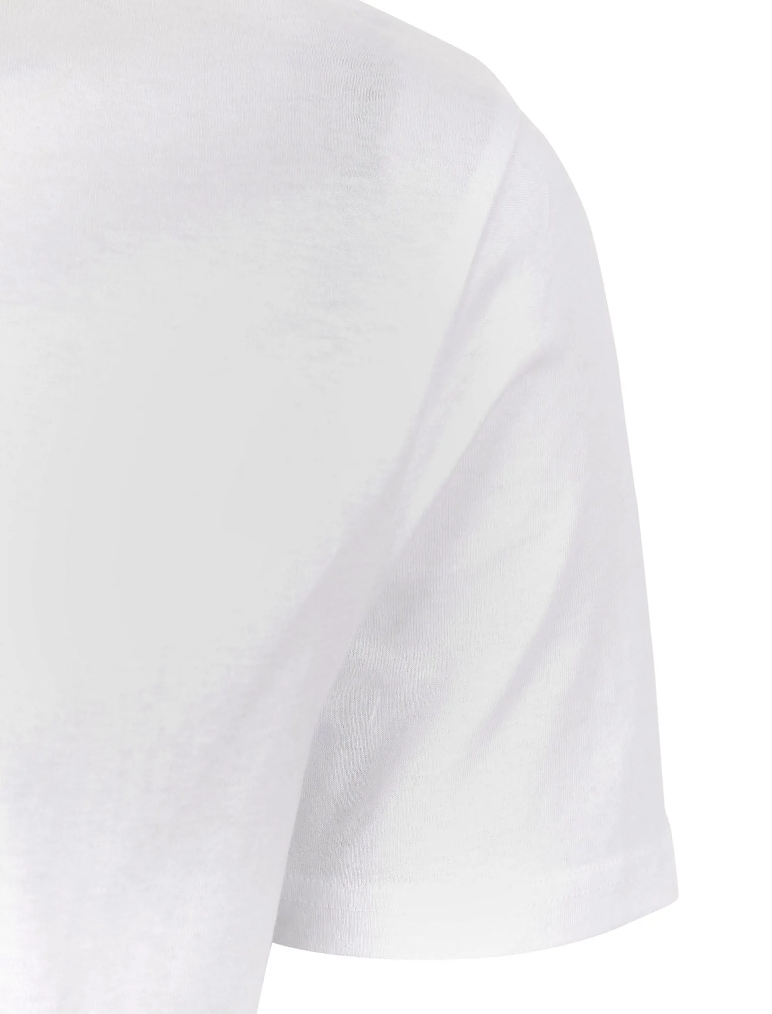 Spectre (5 Pack) Crew Neck Cotton T-Shirts in Bright White - Tokyo Laundry