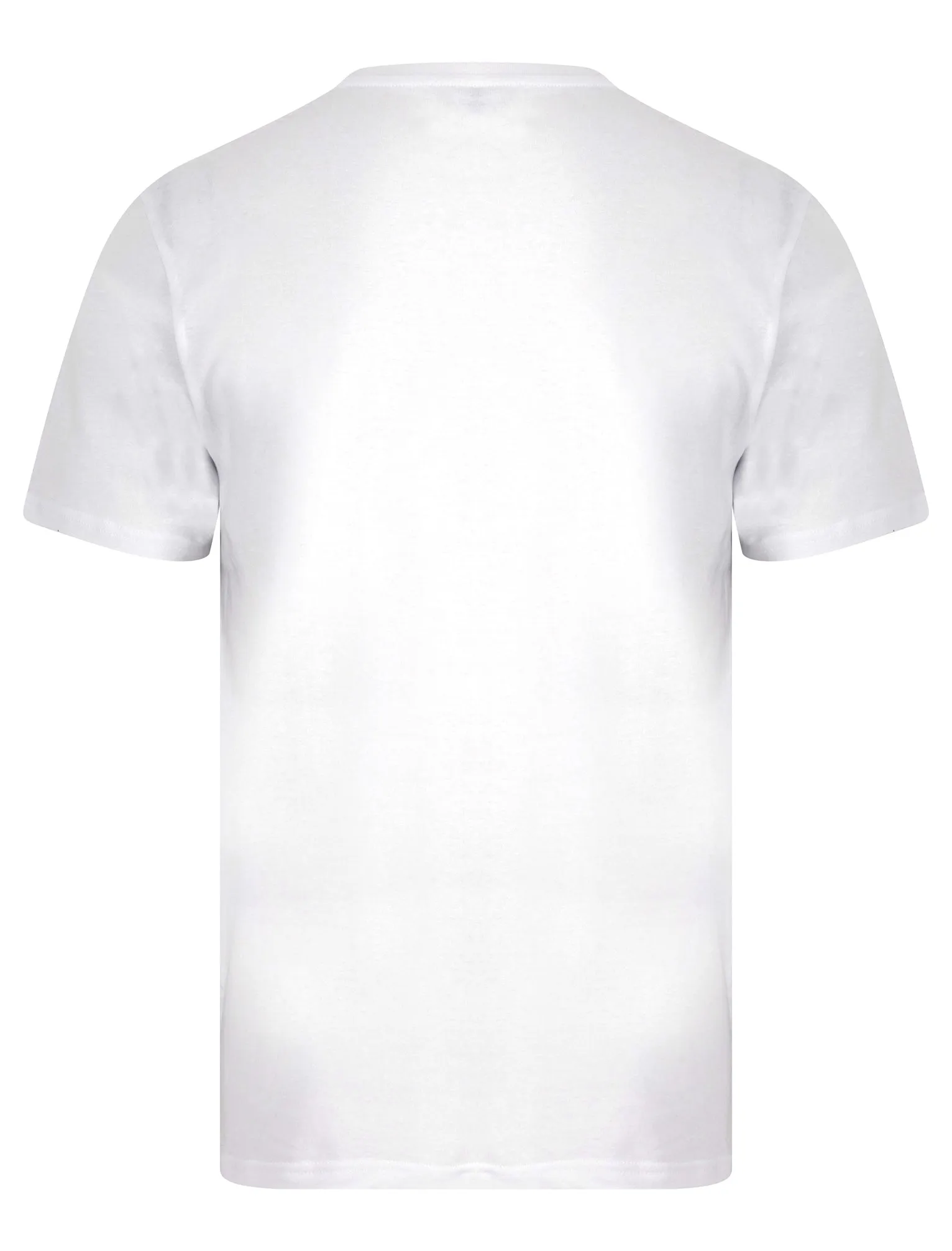 Spectre (5 Pack) Crew Neck Cotton T-Shirts in Bright White - Tokyo Laundry
