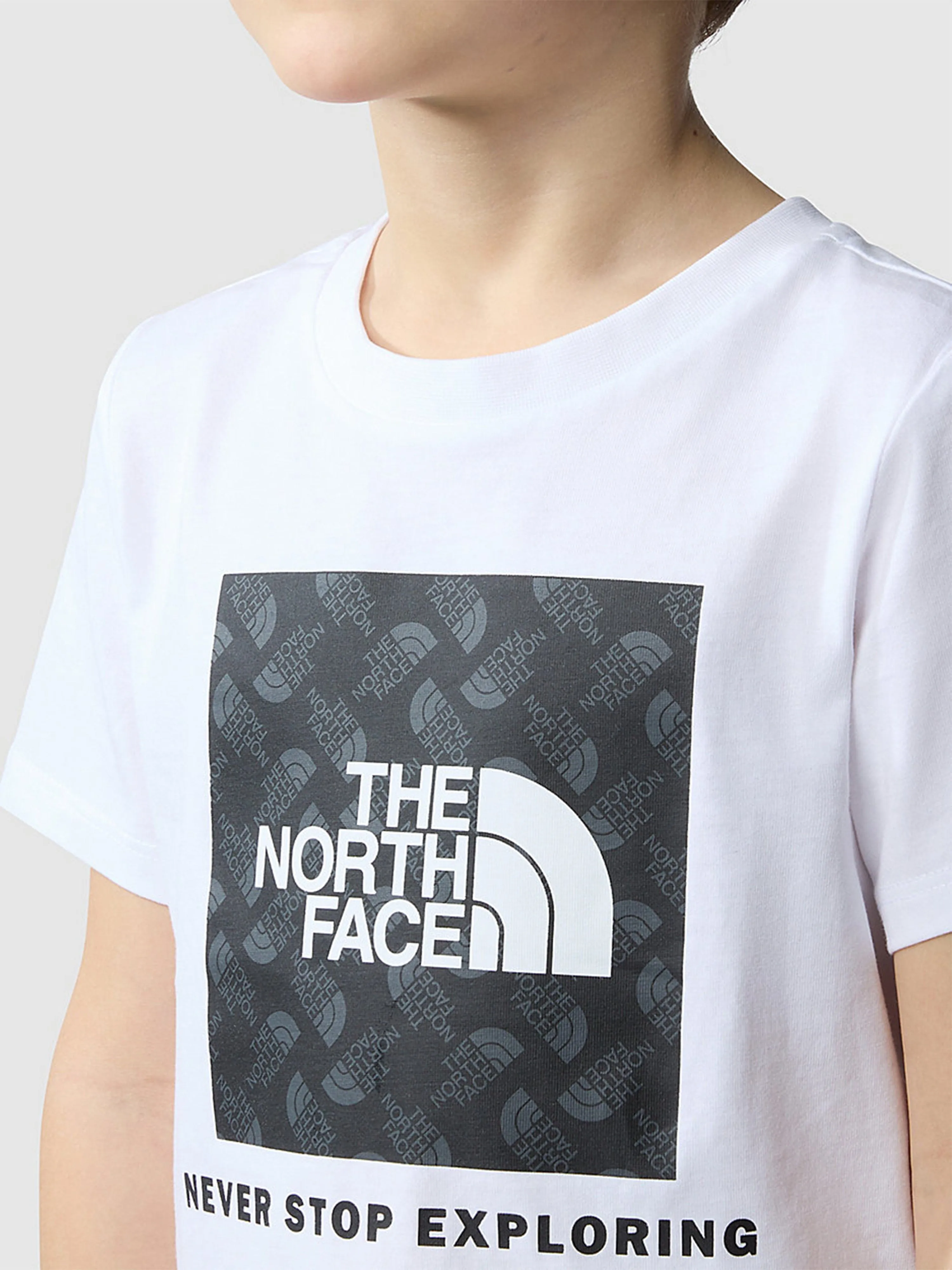 The North Face Kids Lifestyle Graphic T-Shirt in White