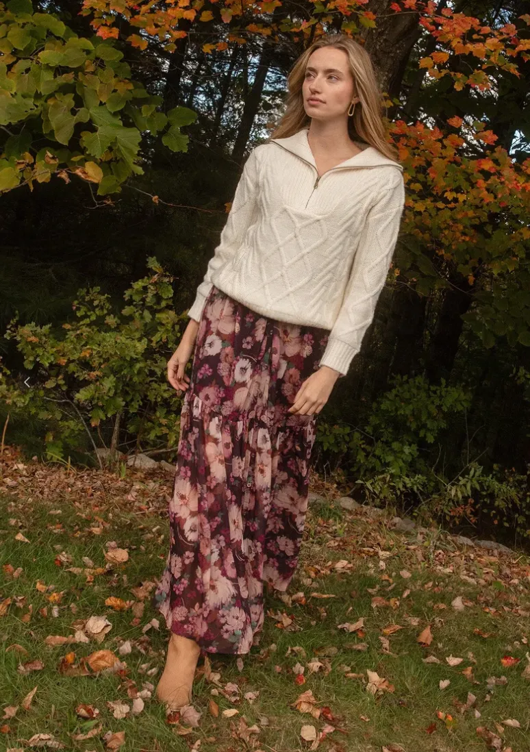 Trudie Cable Knit Sweater