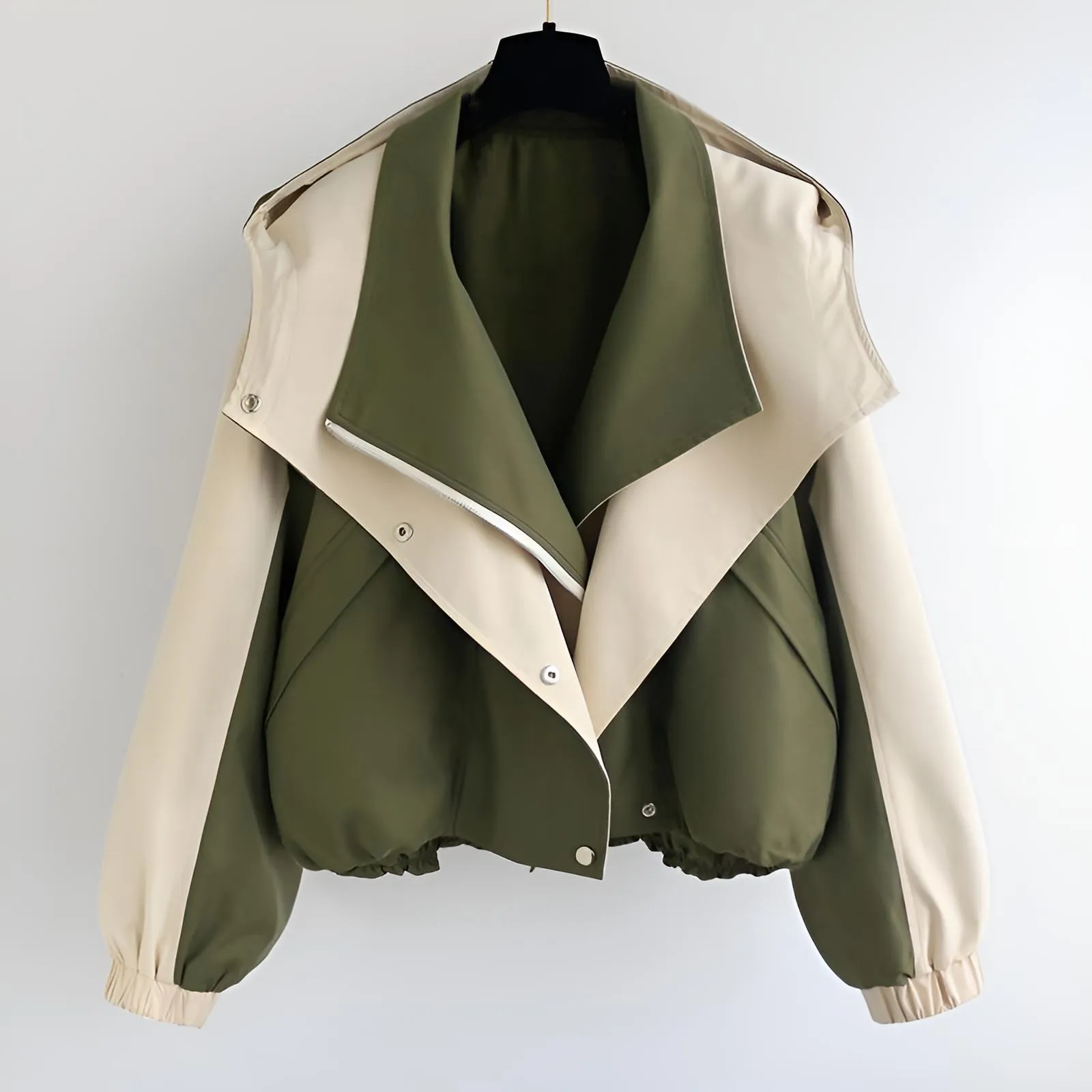 Women's Stylish Chic Short Trench Coat | Ideal for Autumn/Winter