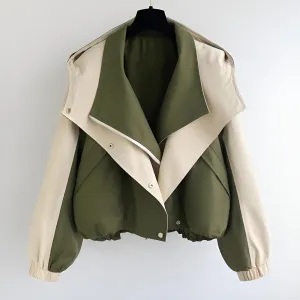 Women's Stylish Chic Short Trench Coat | Ideal for Autumn/Winter